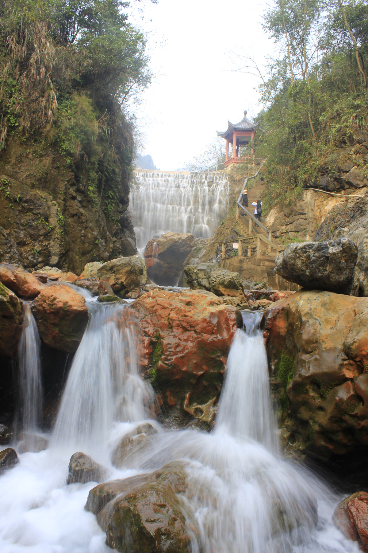 【广安】华蓥山大峡谷-------天意谷,邻水旅游攻略